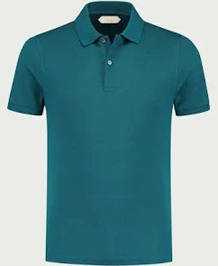 Teal polo shirt 